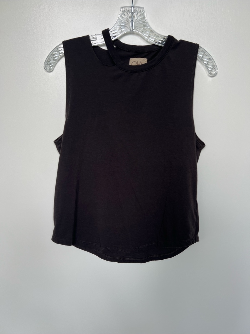 Chaser Women’s Black Sleeveless Crewneck Tank Top